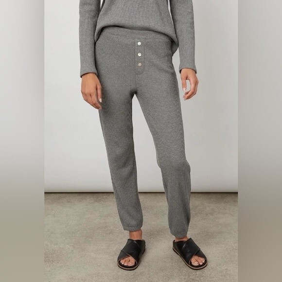 Rails Molly Waffle Knit Pant in Heather Grey XS NWOT - Picture 15 of 15